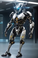 Cybernetic Centaur: Sentinel of Technological Frontier , robot