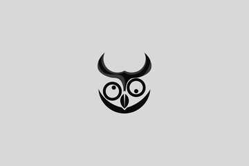 owl logo illustration vector eps 10