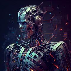 Artificial intelligence concept