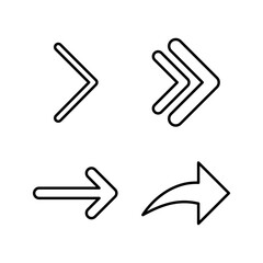 Arrow icon. Arrow symbol. Arrow icon for your web design.