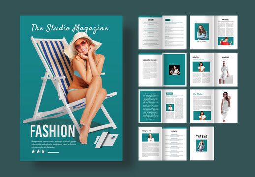 Fashion Magazine Layout