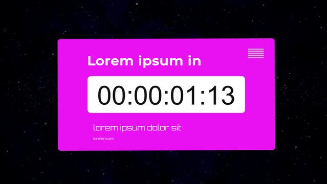 Counter Timer Toolkit contains  up to date and dynamically animated timers.