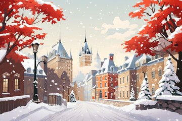 Quebec City's Historic Charm: Cobblestone Streets, French Elegance, and Winter Whimsy