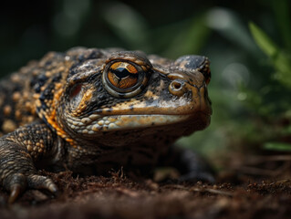 Fototapeta premium Sandriper portrait created with Generative AI technology