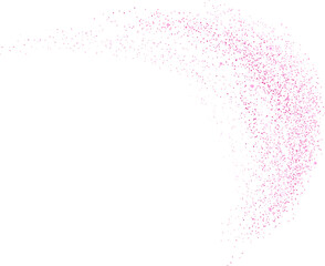 pink dust design element