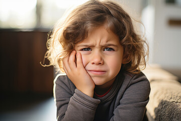 Expressive Portrait of Toothache