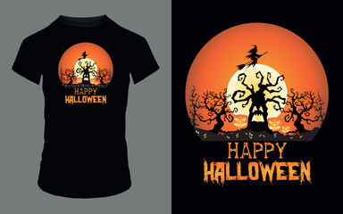 'Happy Halloween' Halloween T Shirt design