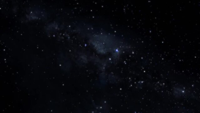 Colorful bright starry sky Loop able Motion Background. k1_271