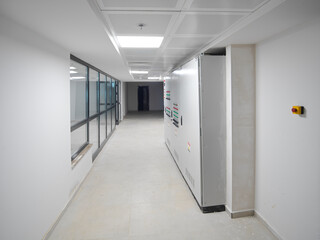 empty hall. photoshoot of the interior of a corporate
building. interior of a business office
building. empty building. empty room/office.