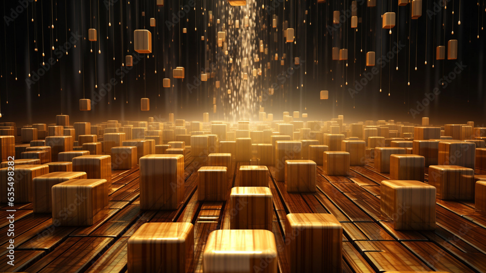Wall mural database data transformation