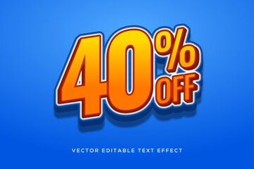 Special offer 3d text effect design