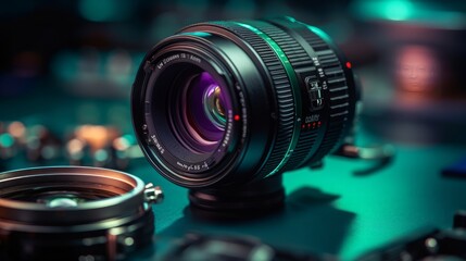 Capturing Moments: Exploring the Art of Photography with Zoom, Aperture, and Digital Technology, generative AI
