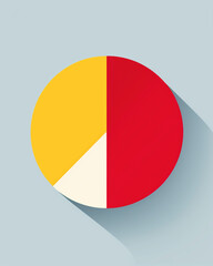 pie chart abstract circle with variations