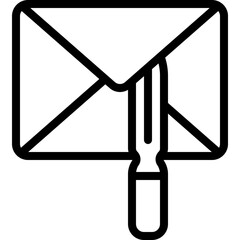 Mail Opener Knife Icon