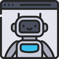 AI Support Website Icon