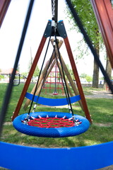 children playground in the park