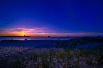 Sunset by the Bridge