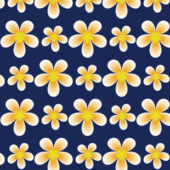Fototapeta premium Creative colorful flower pattern design