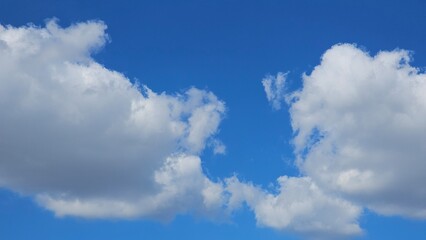 blue sky with clouds