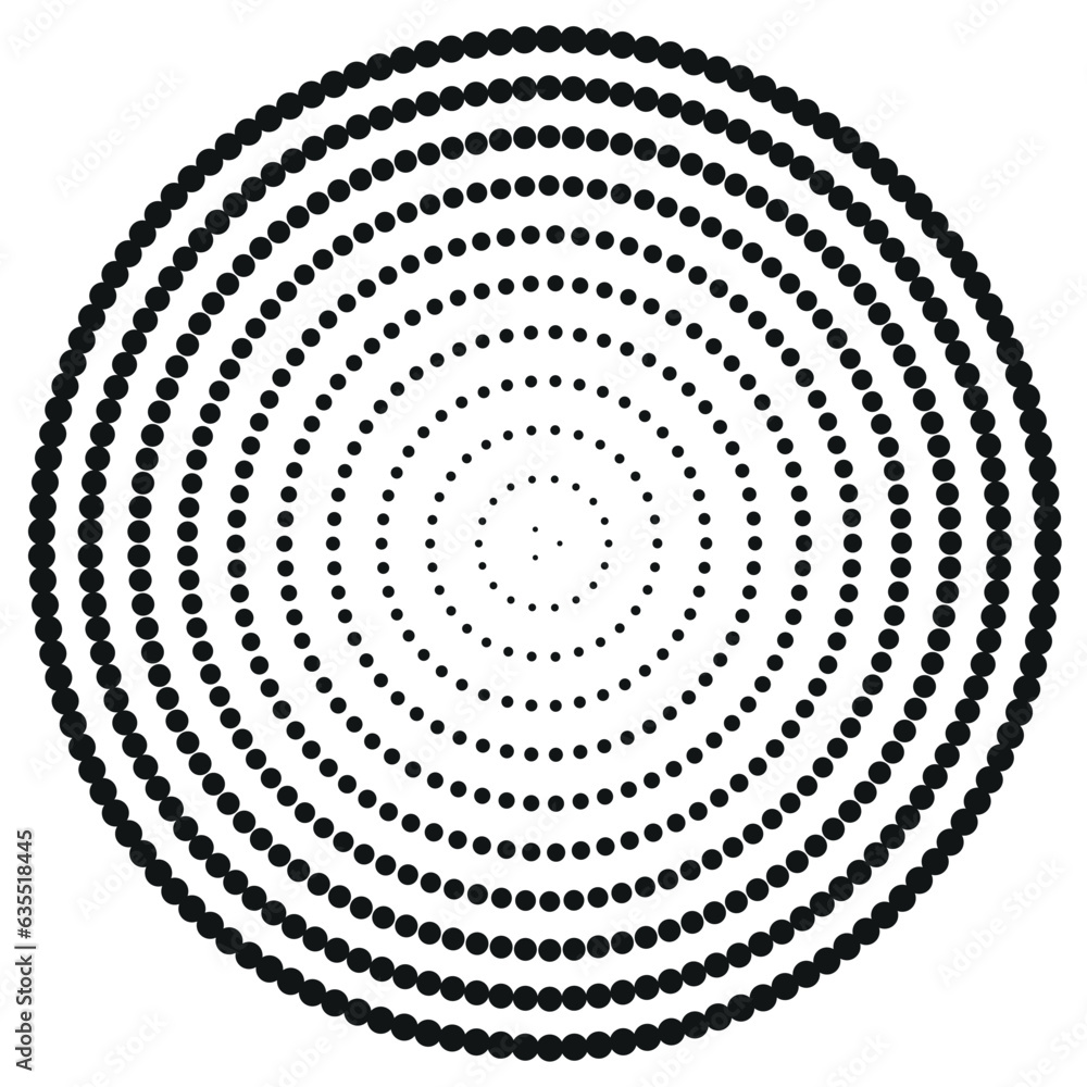 Poster halftone circles, halftone dots pattern. vector halftone geometric dots .