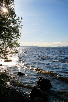 sunset lough neagh