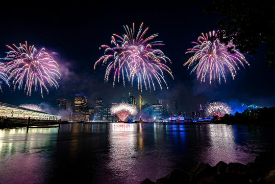 July 4th Macy's Fireworks in New York