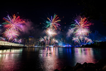 July 4th Macy's Fireworks in New York