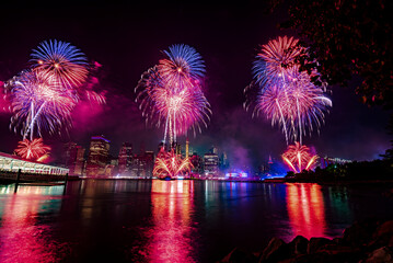 July 4th Macy's Fireworks in New York