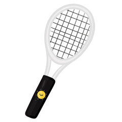 Cute tennis racket