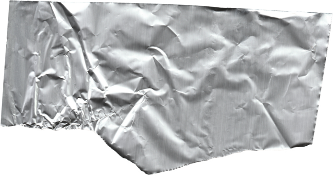 Texture aluminium métal sur fond transparent png pour création artistique et ressources graphiques