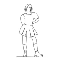 girl from the 80s cheerleader