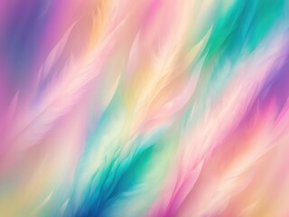 pastel colour feather abstract background 