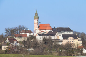 Kloster Andechs im Frühling