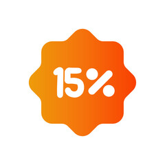 15 Percent Icon