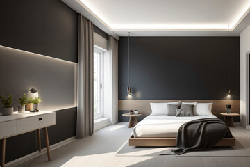 Modern bedroom 