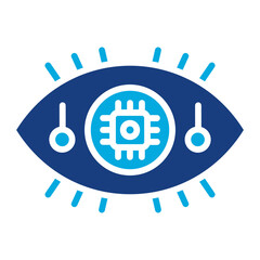 Robotics Eye Icon