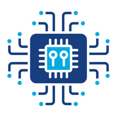 Obraz premium Processor Icon