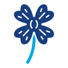 Obraz premium Four Leaf Clover Icon