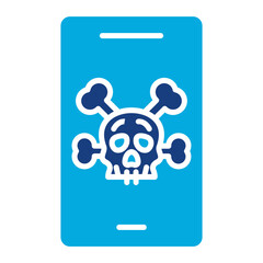 Mobile Hacked Icon