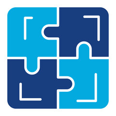 Obraz premium Puzzle Icon