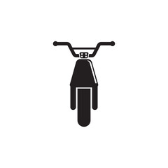 Electric bike logo icon, simple design vector illustration