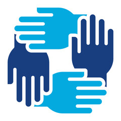 Obraz premium Teamwork Icon