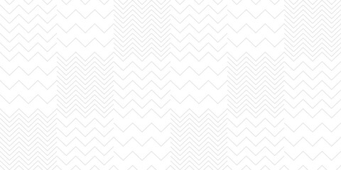 Geometric line white background pattern seamless abstract design vector.Wave zigzag pattern.