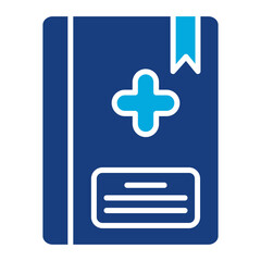 Obraz premium Medical Book Icon