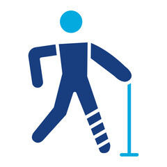 Broken Leg Icon