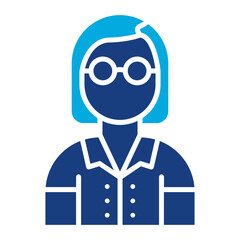Female Professor Icon