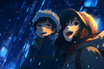 Winter Night Carnival Anime