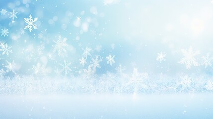 Snow background. created with Generative AI technology