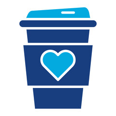 Heart Coffee Icon