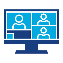 Online Meeting Icon